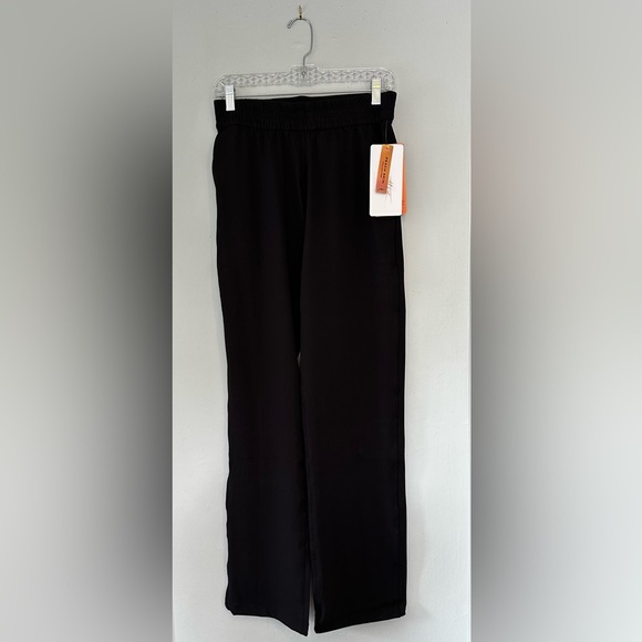 Gottex Black Wide Leg Lounge Pants Small | Comfortable Elastic Waist Activewear - Picture 6 of 6